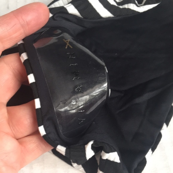 Vitamin A Luciana Full Coverage Bottom Marin Stripe Black@ - Picture 8 of 10